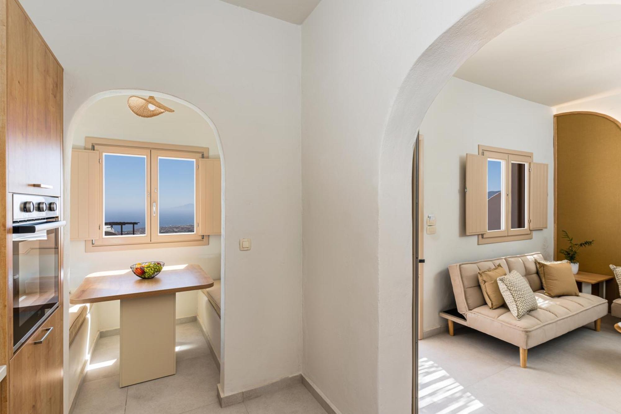 サントリーニ Endless East Luxury Houseヴィラ エクステリア 写真